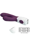 PRETTY LOVE - BUTTERFLY KISS RABBIT VIBRATOR & G-SPOT STIMULATOR LILA