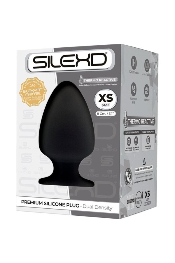Modell 1 Analplug Premium Silexpan Silikon Premium Thermoreaktive Größe Xs von Silexd kaufen | Fesselliebe