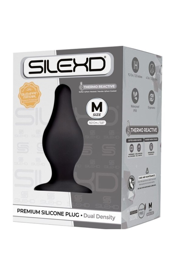 Modell 2 Analplug Premium Silexpan Silikon Premium Thermoreaktive Größe M von Silexd kaufen | Fesselliebe