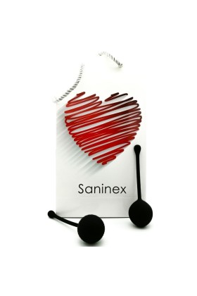 Clever Schwarzer Ball von Saninex Sextoys kaufen | Fesselliebe