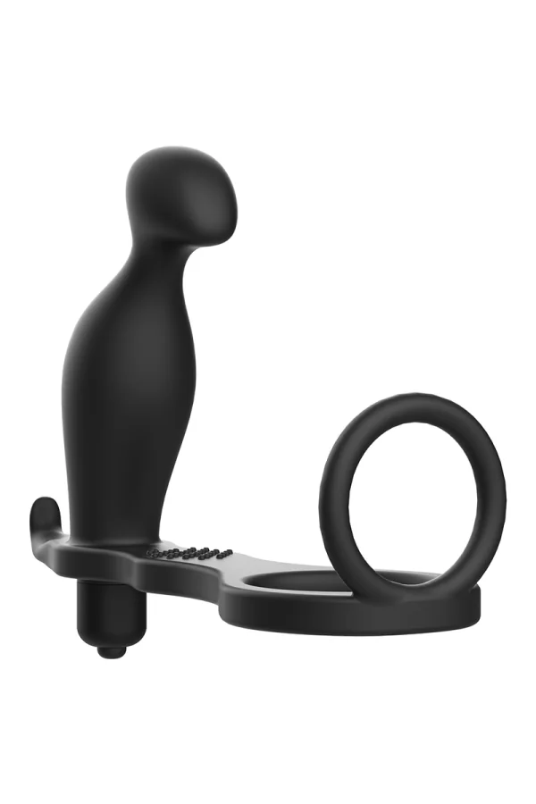 Analplug mit Schwarzem Silikonring von Addicted Toys kaufen - Fesselliebe