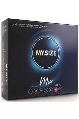 Mix Kondome 64 Mm 28 Stück von My Size Mix kaufen | Fesselliebe