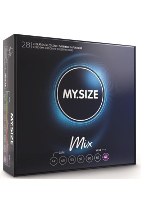 Mix Kondome 69 Mm 28 Stück von My Size Mix kaufen | Fesselliebe
