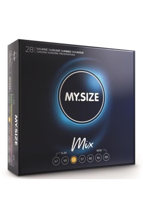Mix Kondome 53 Mm 28 Stück von My Size Mix kaufen | Fesselliebe