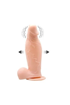 Realistischer Vibrierender und Aufblasbarer Dildo von Baile