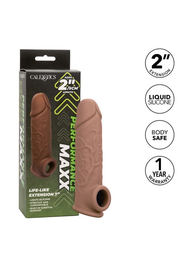 Performance Maxx Lebensnahe Extension 7 Braune Beige von Calexotics kaufen | Fesselliebe
