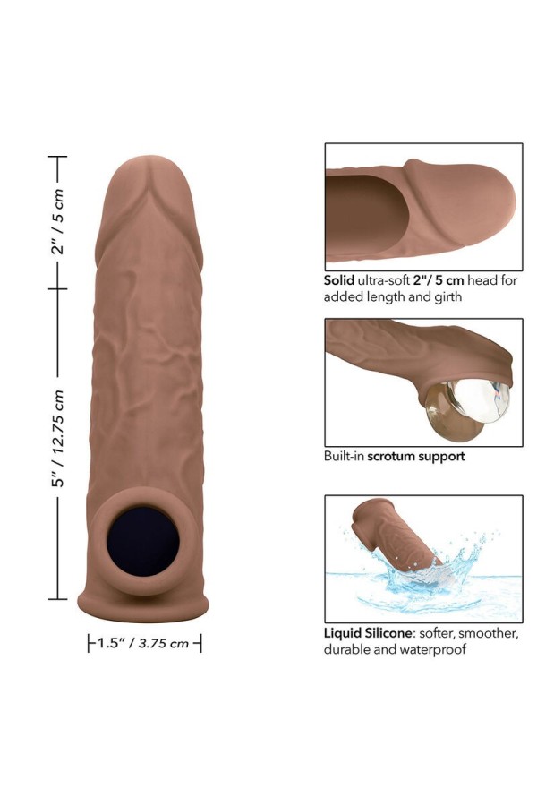 Performance Maxx Lebensnahe Extension 7 Braune Beige von Calexotics kaufen | Fesselliebe