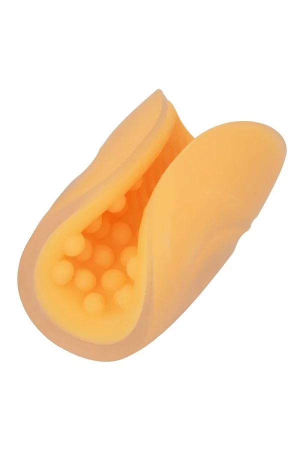 Calex Dual Grip Masturbator - Orange von California Exotics kaufen - Fesselliebe