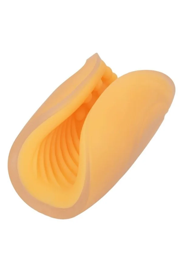 Calex Dual Grip Masturbator - Orange von California Exotics kaufen - Fesselliebe