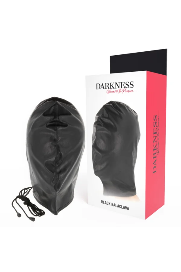 Maske Einheitsgröße Schwarz von Darkness Bondage kaufen - Fesselliebe