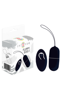 Flippy I Vibrierendes Ei mit Fernbedienung Schwarz von Intense Couples Toys kaufen | Fesselliebe