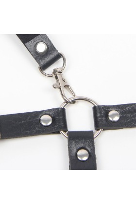 Harness mit Riemen und Kette ??DETAILS One Size (S-L) von Subblime Fetish kaufen | Fesselliebe