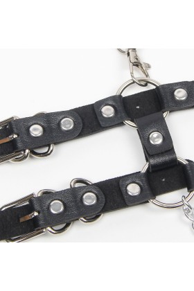 Harness mit Riemen und Kette ??DETAILS One Size (S-L) von Subblime Fetish kaufen | Fesselliebe