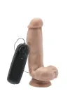 Dildo 12 Cm mit Kugeln und Vibration Hautfarben von Get Real kaufen - Fesselliebe