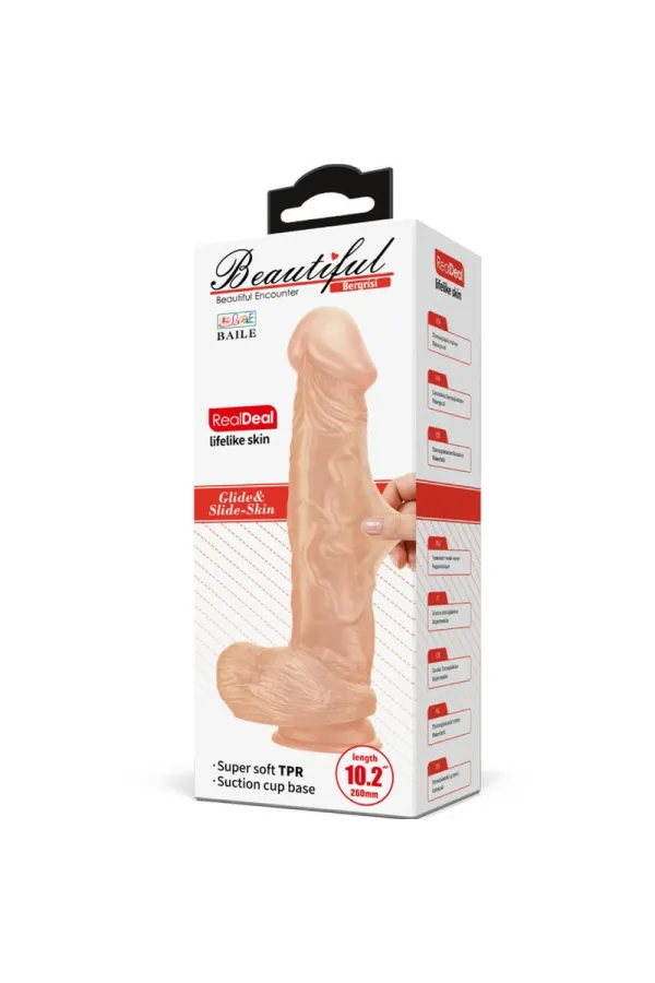 Bergrisi Realistischer und Flexibelr Dildo 26 Cm - Hautfarben von Baile Dildos kaufen - Fesselliebe