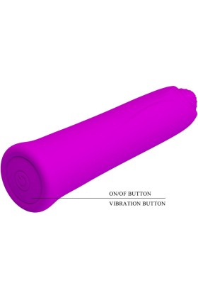 Curtis Mini Super Power Vibrator 12 Lila Silikonvibrationen von Pretty Love Flirtation kaufen | Fesselliebe