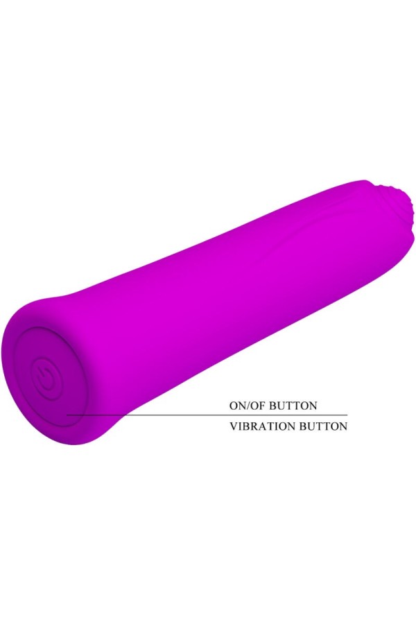 Curtis Mini Super Power Vibrator 12 Lila Silikonvibrationen von Pretty Love Flirtation kaufen | Fesselliebe
