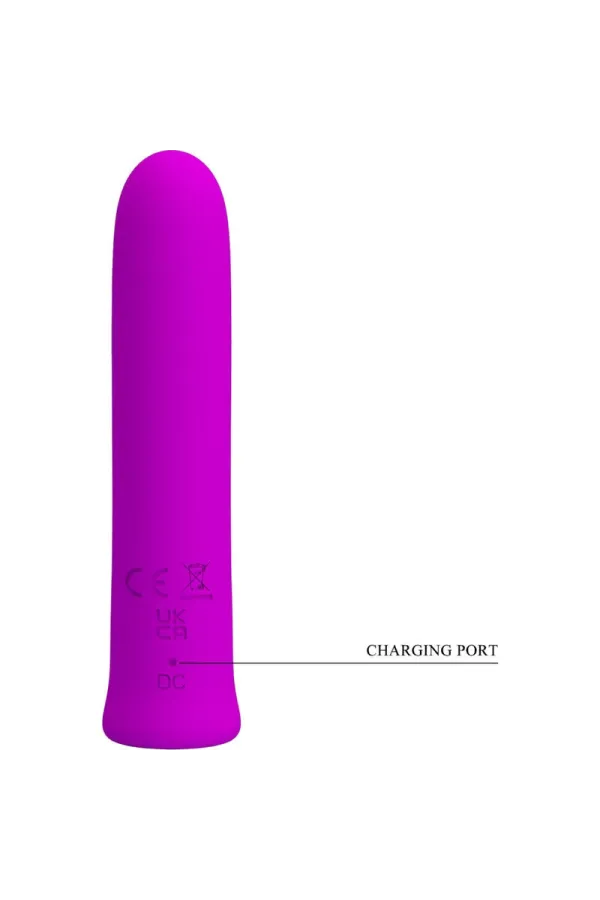 Curtis Mini Super Power Vibrator 12 Lila Silikonvibrationen von Pretty Love Flirtation kaufen - Fesselliebe