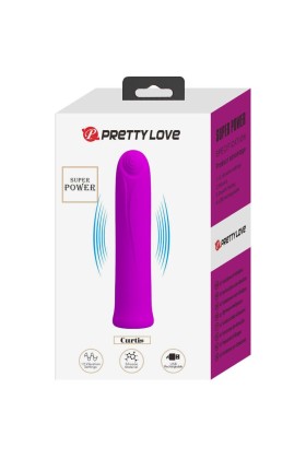 Curtis Mini Super Power Vibrator 12 Lila Silikonvibrationen von Pretty Love Flirtation kaufen | Fesselliebe