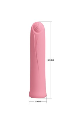 Curtis Mini Super Power Vibrator 12 Rosa Silikonvibrationen von Pretty Love Flirtation kaufen | Fesselliebe