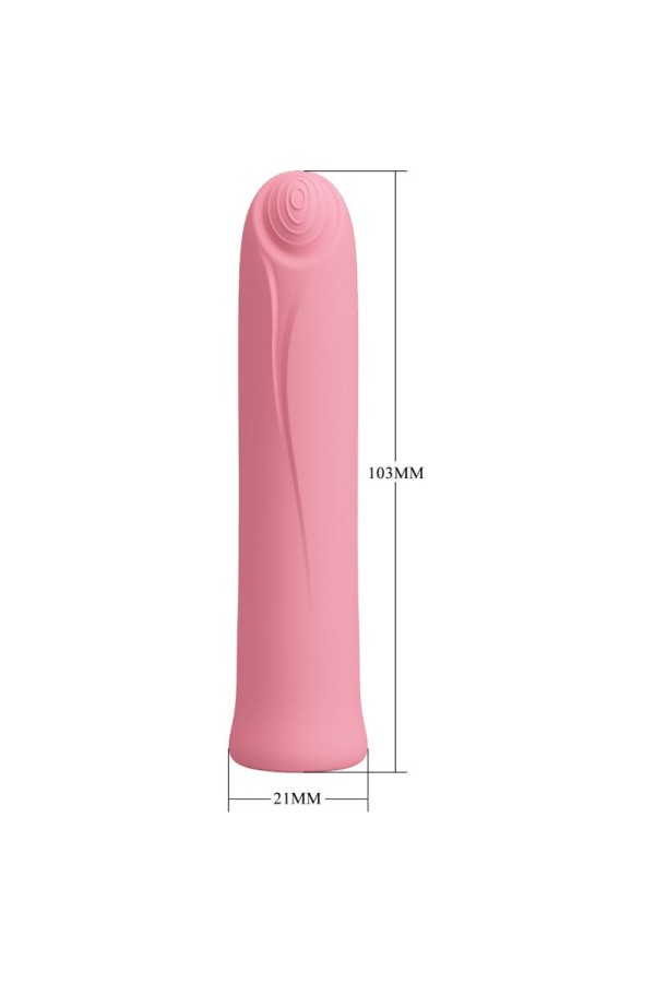 Curtis Mini Super Power Vibrator 12 Rosa Silikonvibrationen von Pretty Love Flirtation kaufen | Fesselliebe