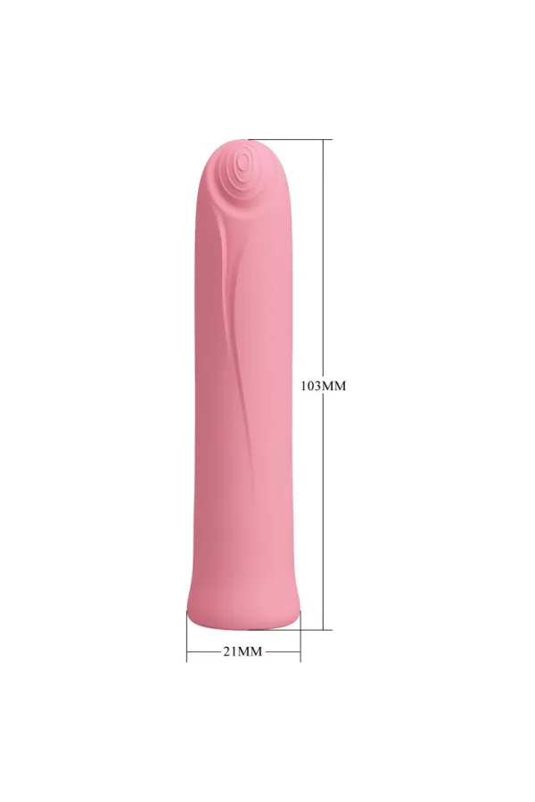 Curtis Mini Super Power Vibrator 12 Rosa Silikonvibrationen von Pretty Love Flirtation kaufen - Fesselliebe