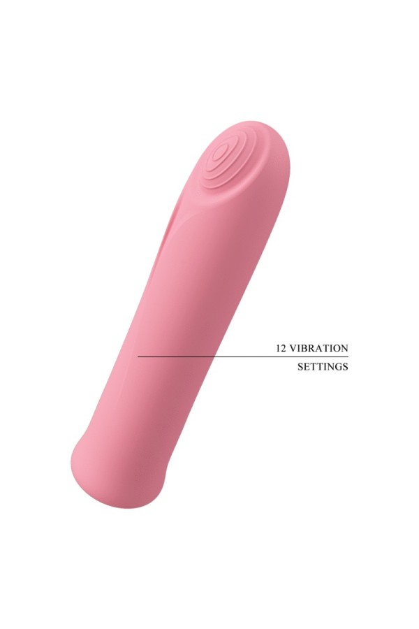 Curtis Mini Super Power Vibrator 12 Rosa Silikonvibrationen von Pretty Love Flirtation kaufen | Fesselliebe
