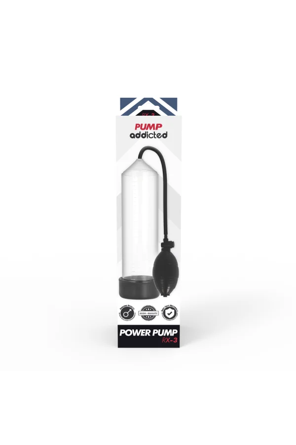 Rx3 Penispumpe Transparent von Pump Addicted kaufen - Fesselliebe