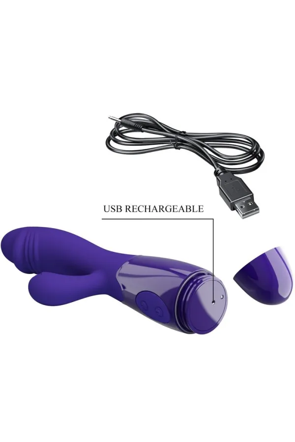 Snappy Jugendvibrator & G-Spot-Stimulator Violett von Pretty Love Led kaufen - Fesselliebe