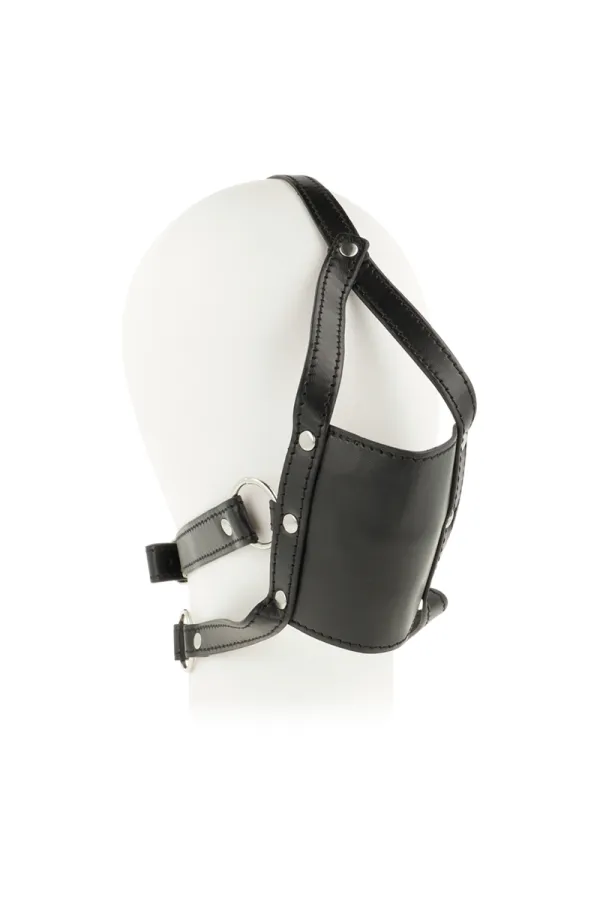 Head Harness mit Muzzle Cover Mundknebel von Ohmama Fetish kaufen - Fesselliebe