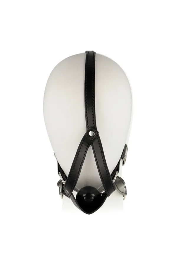 Head Harness mit Muzzle Cover Mundknebel von Ohmama Fetish kaufen - Fesselliebe