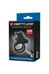 Doppelvibrierring mit Schwarzem Stimulator von Pretty Love Male kaufen - Fesselliebe