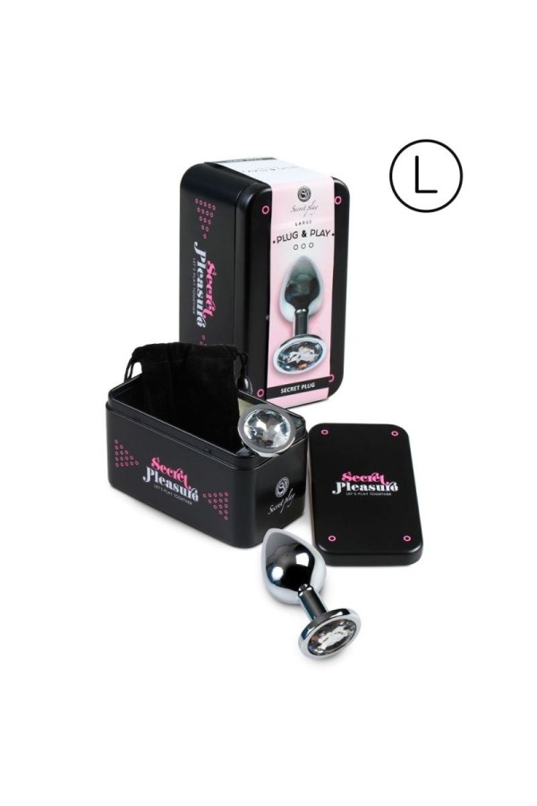 Analplug Größe L - Klar von Secretplay Toys kaufen | Fesselliebe