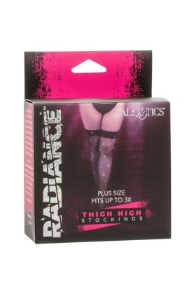 Radiance Oberschenkel Srümpfe Rhein Plus Size von Calexotics kaufen | Fesselliebe
