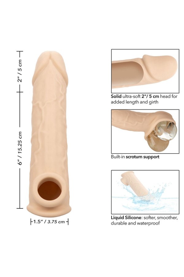 Performance Maxx Lebensnahe Extension 8 Helle Beige von Calexotics kaufen | Fesselliebe