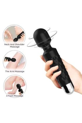 Postman Massager & Vibrator Super Flexibler Kopf Schwarz von Armony Massagers