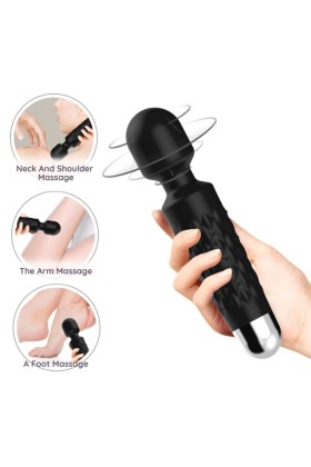 Postman Massager & Vibrator Super Flexibler Kopf Schwarz von Armony Massagers kaufen | Fesselliebe