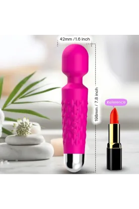 Postman Massager & Vibrator Super Flexibler Kopf Fuchsia von Armony Massagers