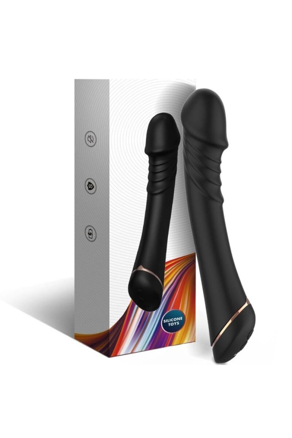 Dildo Vibrator Silikon Schwarz von Armony Vibrators kaufen | Fesselliebe