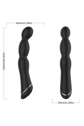 Bambu Vibrator Einstellbar Schwarz von Armony Vibrators kaufen | Fesselliebe