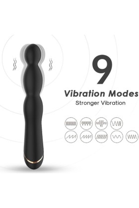 Bambu Vibrator Einstellbar Schwarz von Armony Vibrators kaufen | Fesselliebe