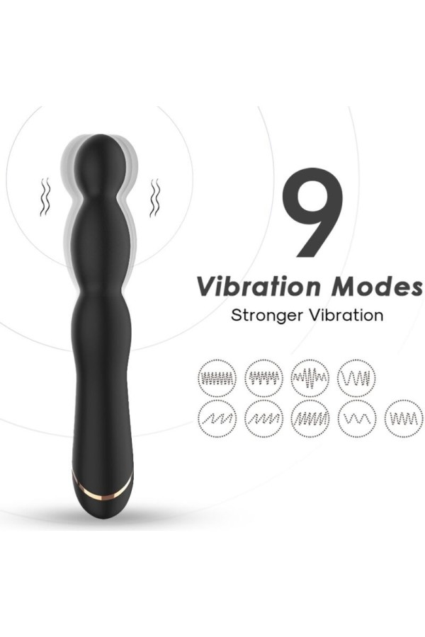 Bambu Vibrator Einstellbar Schwarz von Armony Vibrators kaufen | Fesselliebe