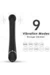 Vibrator Faltkopf Silikon Schwarz von Armony Vibrators kaufen - Fesselliebe