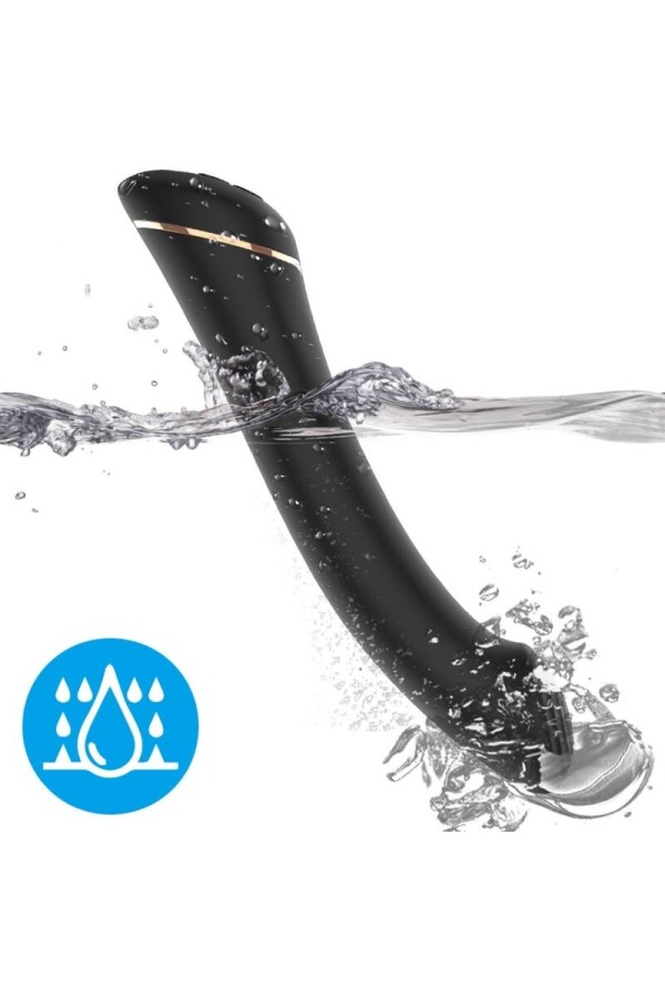Vibrator Faltkopf Silikon Schwarz von Armony Vibrators kaufen | Fesselliebe
