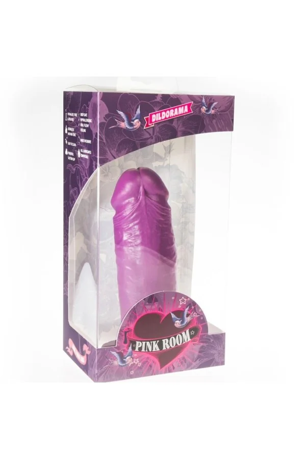 Dael Realistischr Dildo Lila 18,5 Cm von Pink Room kaufen - Fesselliebe