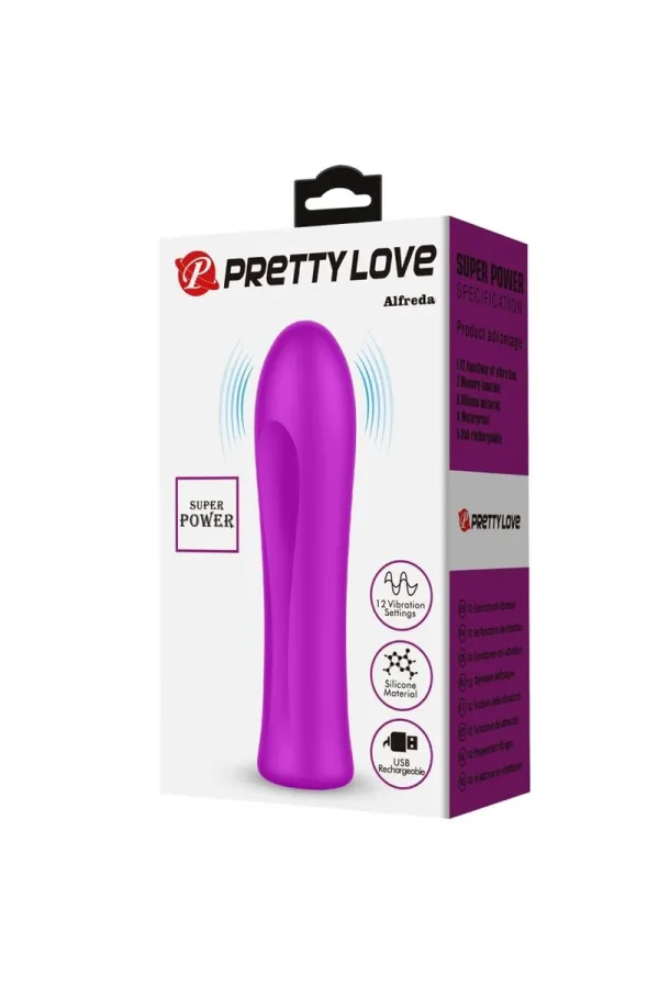 PRETTY LOVE - ALFREDA SUPER POWER VIBRATOR VIOLET kaufen - Fesselliebe