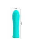 PRETTY LOVE - ALFREDA SUPER POWER VIBRATOR AQUA GREEN kaufen - Fesselliebe