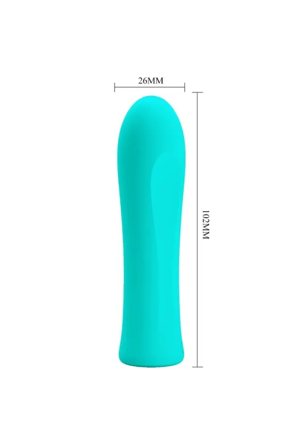 PRETTY LOVE - ALFREDA SUPER POWER VIBRATOR AQUA GREEN kaufen - Fesselliebe