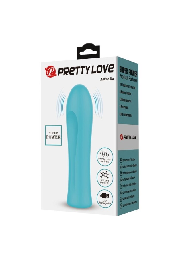 Alfreda Super Power Vibrator Wassergrün von Pretty Love Flirtation kaufen | Fesselliebe