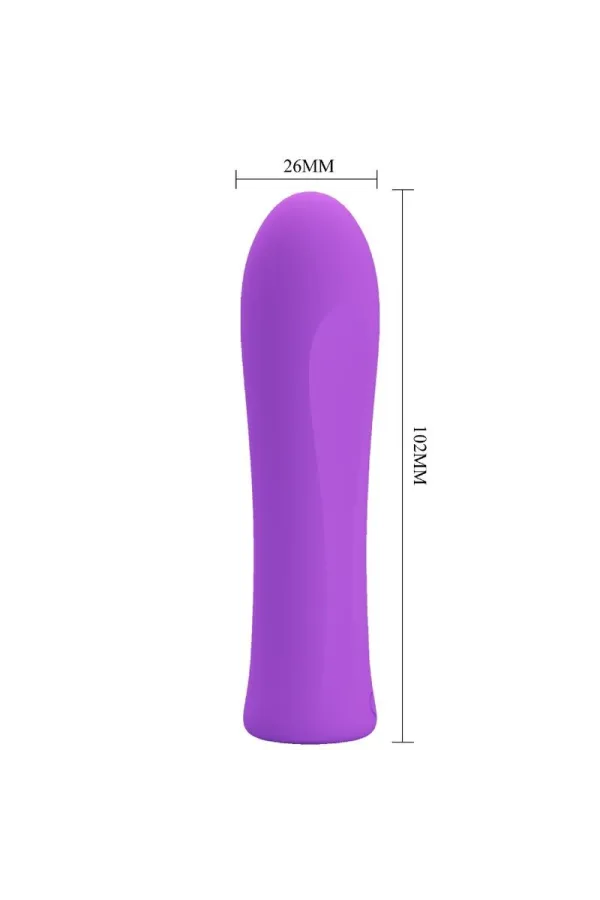 PRETTY LOVE - ALFREDA SUPER POWER VIBRATOR AQUA LILA kaufen - Fesselliebe